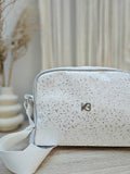 Biała elgancka torebka crossbody