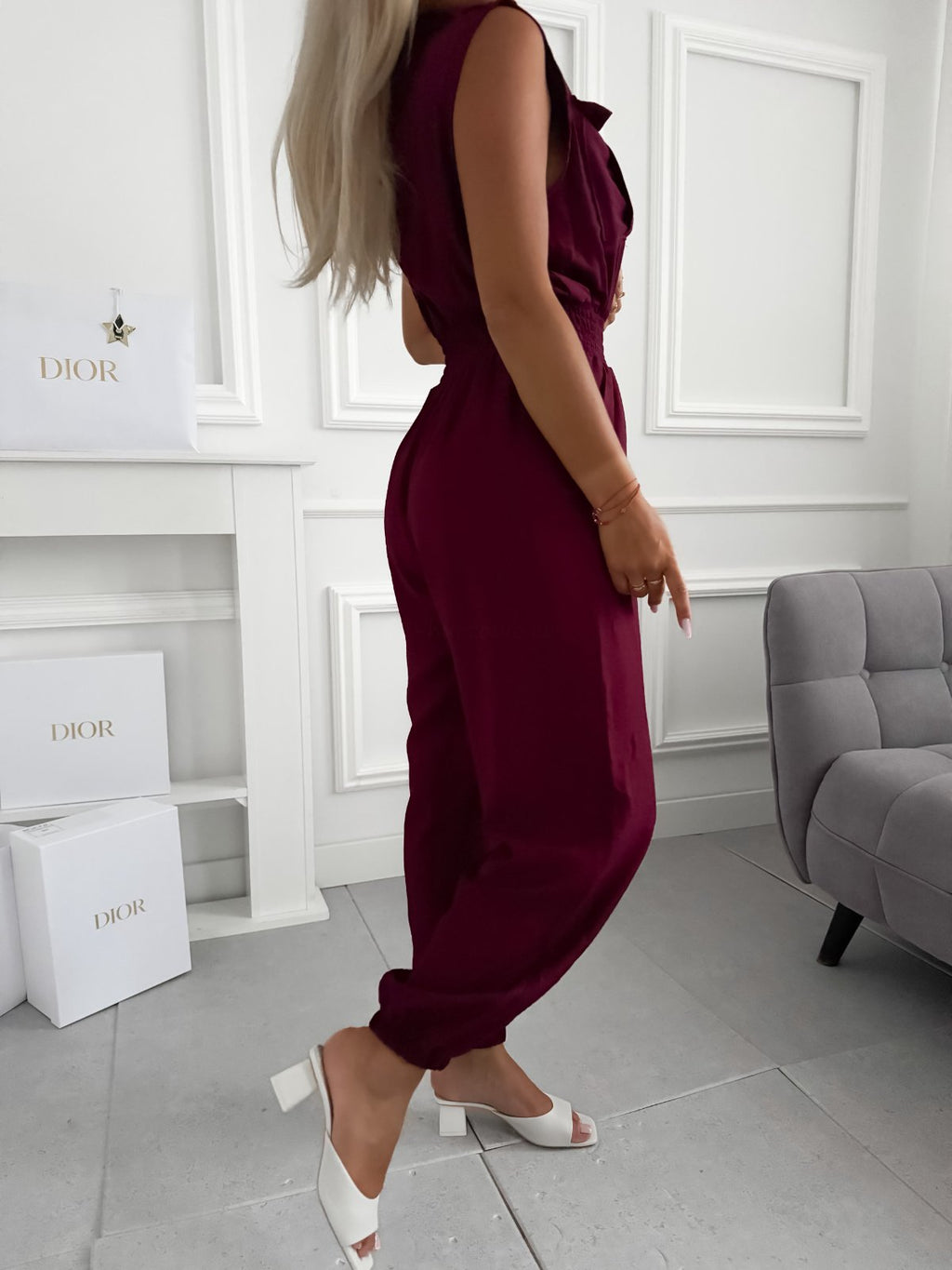 Kombinezon Milano bordo