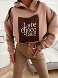 Bluza z kapturem Chocolate – Beżowa