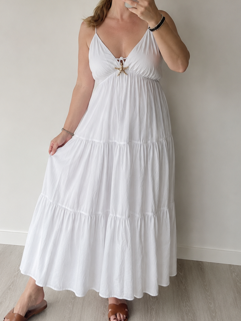 Sukienka Maxi Stella White