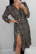 Sukienka midi Panthera Beige