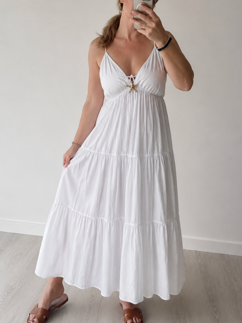 Sukienka Maxi Stella White